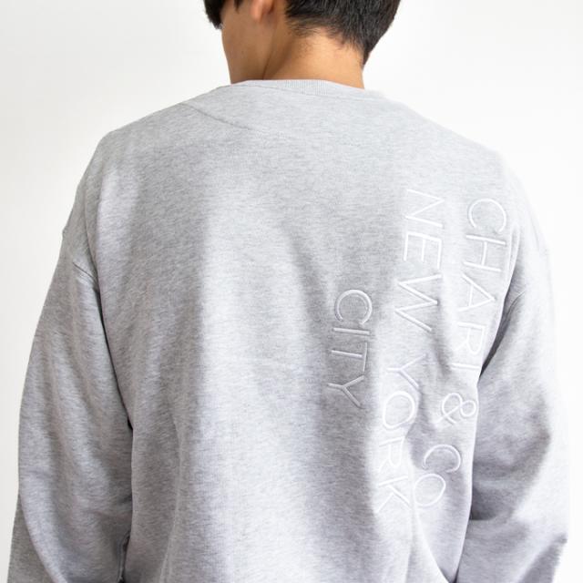 CHARI & CO チャリアンドコー 」 GOTHAM EMBROIDERY CREWNECK SWEATS