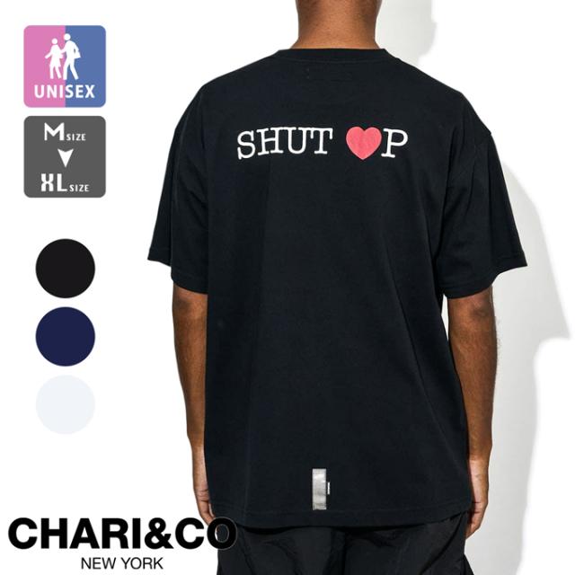 【SALE!!】 「 CHARI & CO チャリアンドコー 」 SHUT HEART UP ON BACK TEE Tシャツ 半袖 cac-01-2403-06 CAC01240306 / chari&co Tシャツ トップス メンズ 2024SSの通販は 5,516円