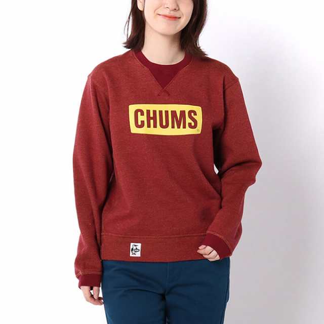 CHUMS チャムス 】 CHUMS Logo Crew Top ロゴ クルー スウェット CH00