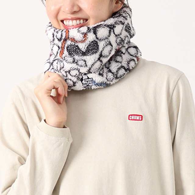 CHUMS チャムス 」 Elmo Fleece Neck Warmer Long エルモフリース