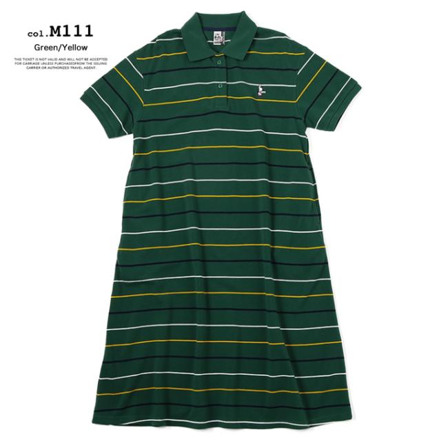 CHUMS チャムス 」 Booby Polo Dress ブービー ポロ ドレス CH18-1295