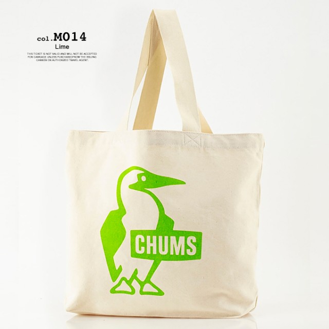 CHUMS チャムス 】 Booby Canvas Tote ブービー キャンバス トート