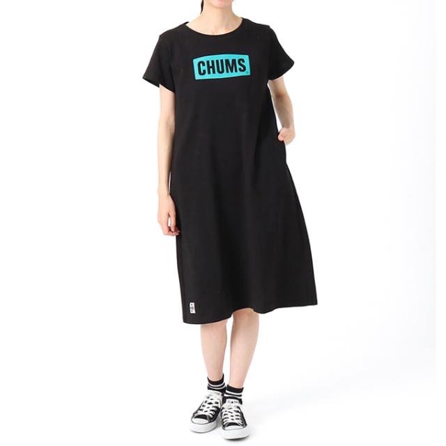 Chums 半袖ワンピース CHUMS チャムス ワンピース レディース ブービーロング