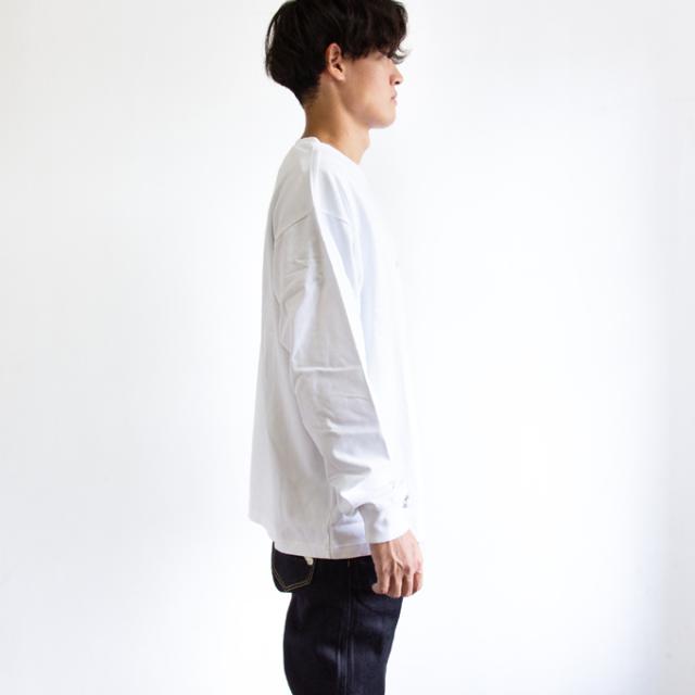 EVISU エビス カモメ刺繍ポケット リラックスフィット 長袖Tシャツ