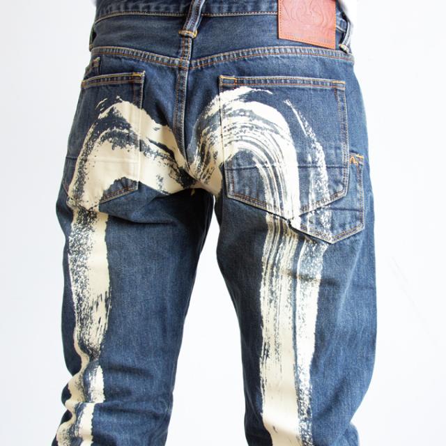 EVISU エビス 7ポケットデザイン ウォッシュド 大黒プリント