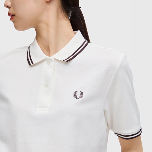 フレッドペリー ホワイトポロシャツ　L フレッドペリー ホワイト ポロシャツXS