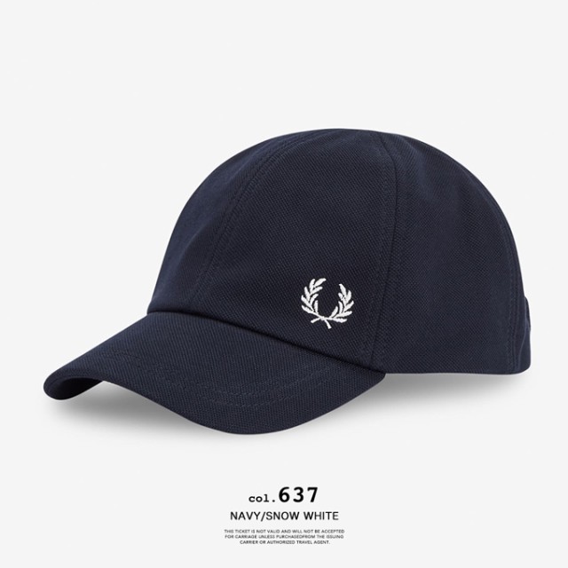 FRED PERRY フレッドペリー 」 Pique Classic Cap ピケクラシック