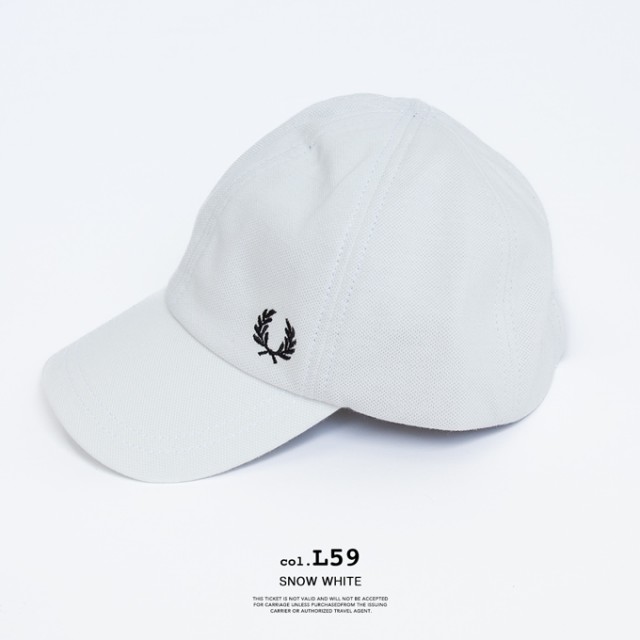 クーポン対象外】「 FRED PERRY フレッドペリー 」 Pique Classic Cap ...