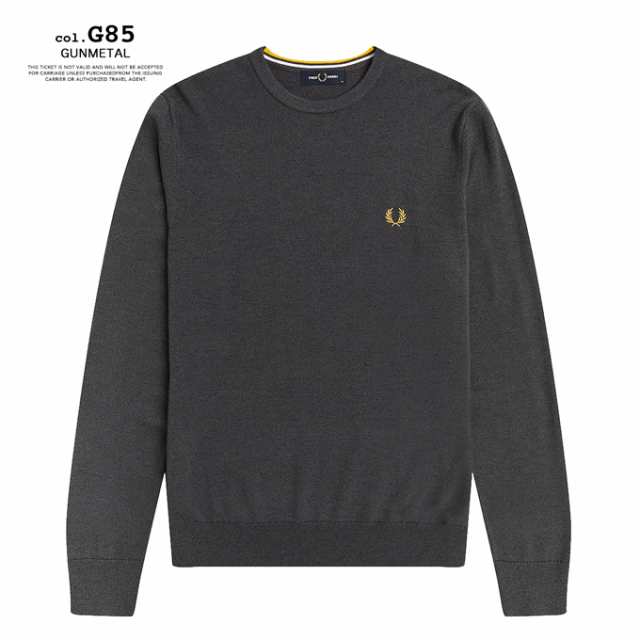 FRED PERRY フレッドペリー 】 CLASSIC CREW NECK JUMPER クラシック