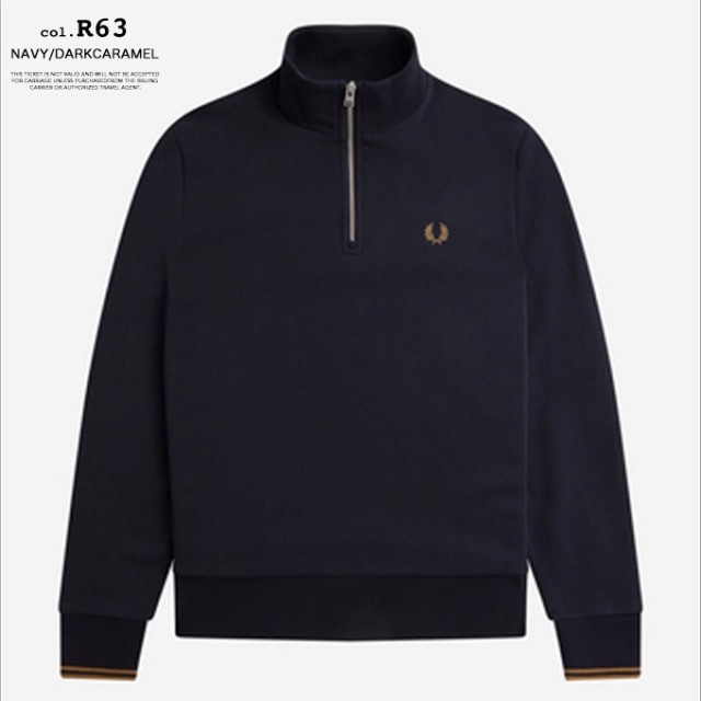 クーポン対象外】「 FRED PERRY フレッドペリー 」 Half Zip ...