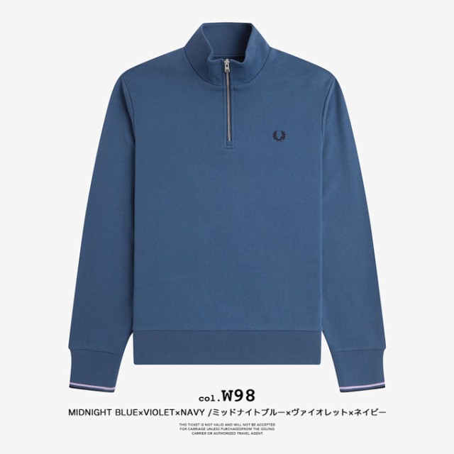 クーポン対象外】「 FRED PERRY フレッドペリー 」 Half Zip