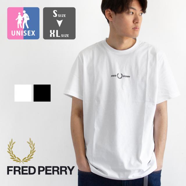【クーポン対象外】「 FRED PERRY フレッドペリー 」 Embroidered T-Shirt エンブロイダード Tシャツ M4580 / 半袖 クルーネック 丸首 ワンポイント メンズ レディース ユニセックスの通販は