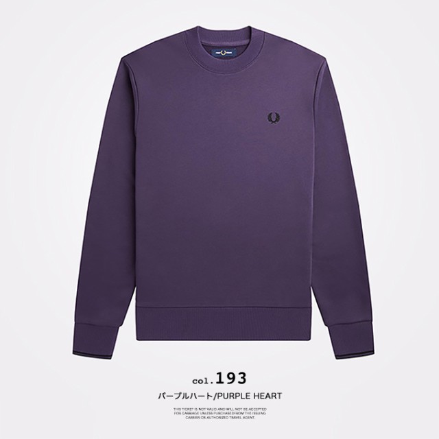 FRED PERRY フレッドペリー 」 Crew Neck Sweatshirt ワンポイント