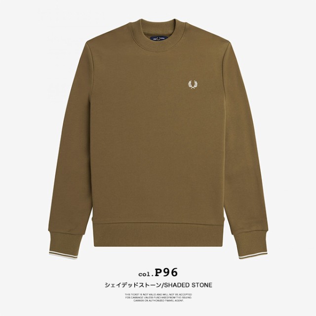 FRED PERRY フレッドペリー 」 Crew Neck Sweatshirt ワンポイント