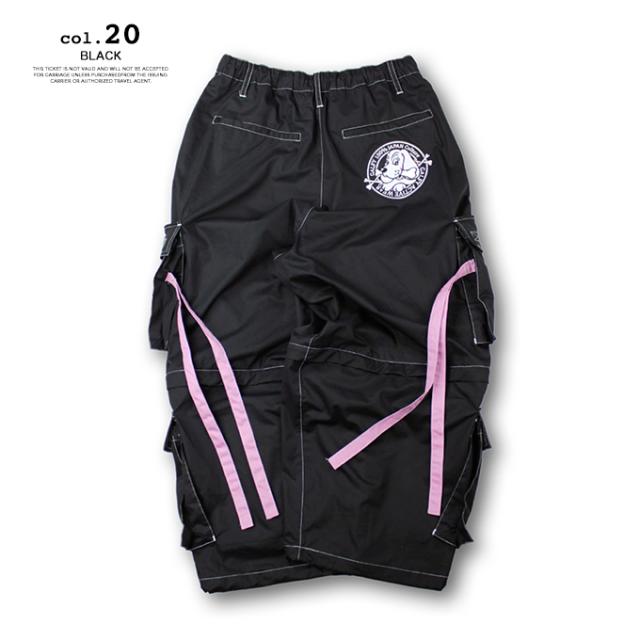 【SALE!!】「 GALFY ガルフィー 」 二代目カラフルテクノパンツ 131010 / GALFY ガルフィー カーゴパンツ デザインパンツ ロングパンツ ボトムス ストリート ダンス ヤンキー マイルドヤンキー ラッパー アウトロー メンズ レディース 23SPRING ※の通販は