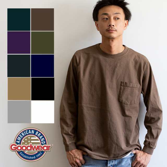 有名人芸能人 長袖 グッドウェア Wear Good 新品 ポケットtシャツ Xl 黒 Tシャツ カットソー 七分 長袖 Alrc Asia