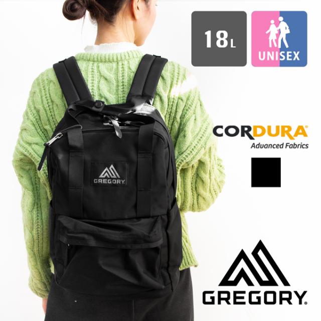 [国内正規品]「 GREGORY グレゴリー 」 CLASSIC DAY EASY PEASY DAY イージーピージーデイ 103868 / リュック バックパック デイパック かばん バッグ 18L コーデュラバリスティックブラック メンズ レディース ユニセックスの通販は