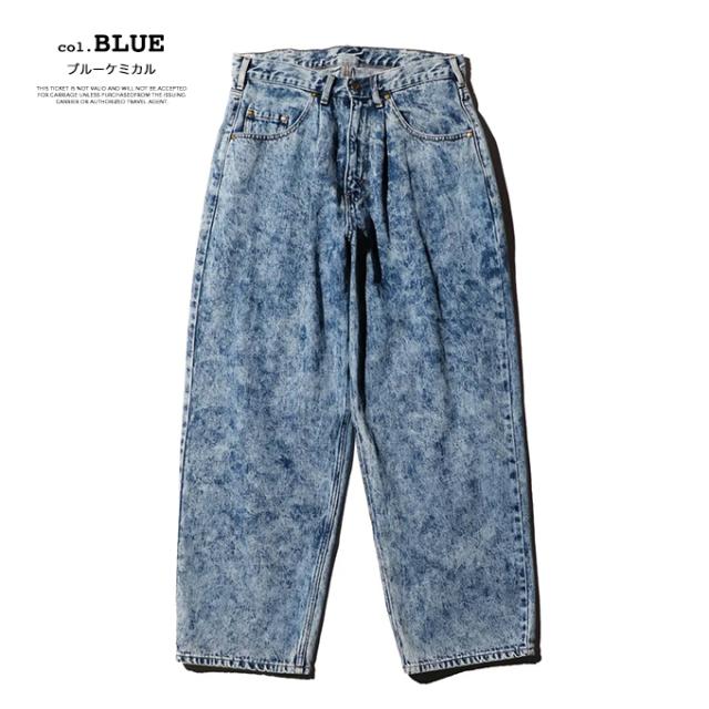 GUNG HO ガンホー 」 DENIM BAGGY PANTS デニム バギー パンツ
