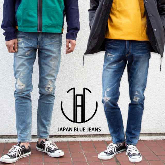 Japan Blue Jeans ジャパンブルージーンズ New Calf スリム テーパードデニム J8717 ダメージデニム メンズ デニム カリフ サンの通販はau Pay マーケット ジーンズステーション Jeans Station