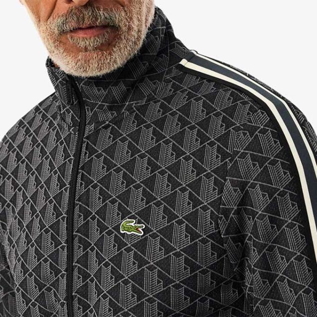 LACOSTE ラコステ ジャージ ジャケット LACOSTE ラコステ 」 モノグラム ジャカード トラック