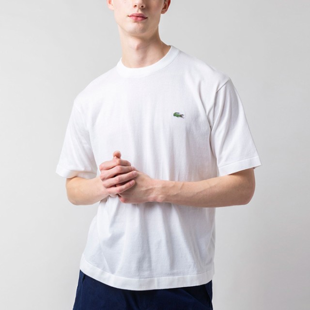 LACOSTE ラコステ 」 リラックスフィット ニット Tシャツ TH089LJ-99