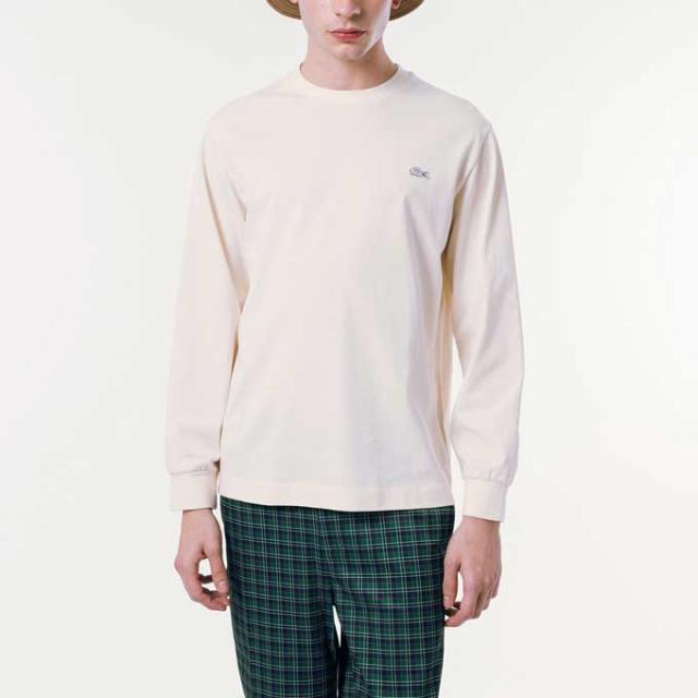 LACOSTE ラコステ 」 ベーシック ロングスリーブ Tシャツ TH5583
