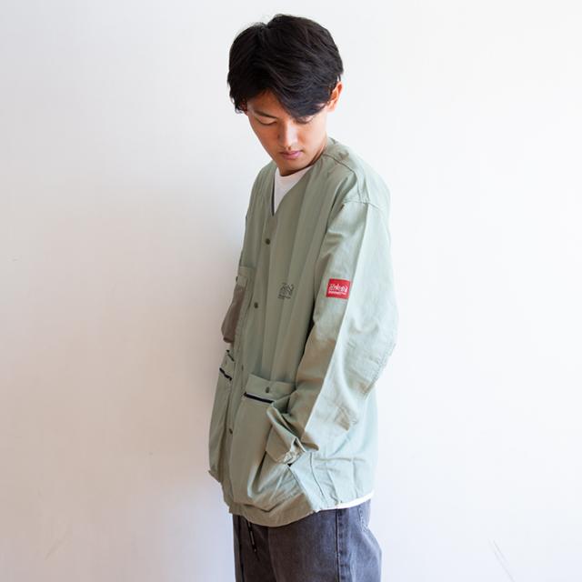 マンハッタンポーテージ カラーレスコーチジャケット　MP-M515 Manhattan Portage マンハッタンポーテージ Collarless Coach