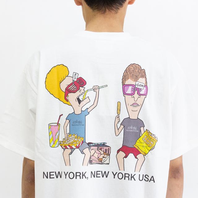 「 Manhattan Portage マンハッタンポーテージ 」 S/S Print T-Shirt BEAVIS AND BUTT-HEAD ビーバス アンド バットヘッド プリント 半袖 Tシャツ MP-M617 / マンハッタン ポーテージ 半袖Tシャツ プリントTシャツ BEAVIS AND BUTT-HEADコラボ Manhattan Portage マンハッタンポーテージ 」 S/S Print T-Shirt