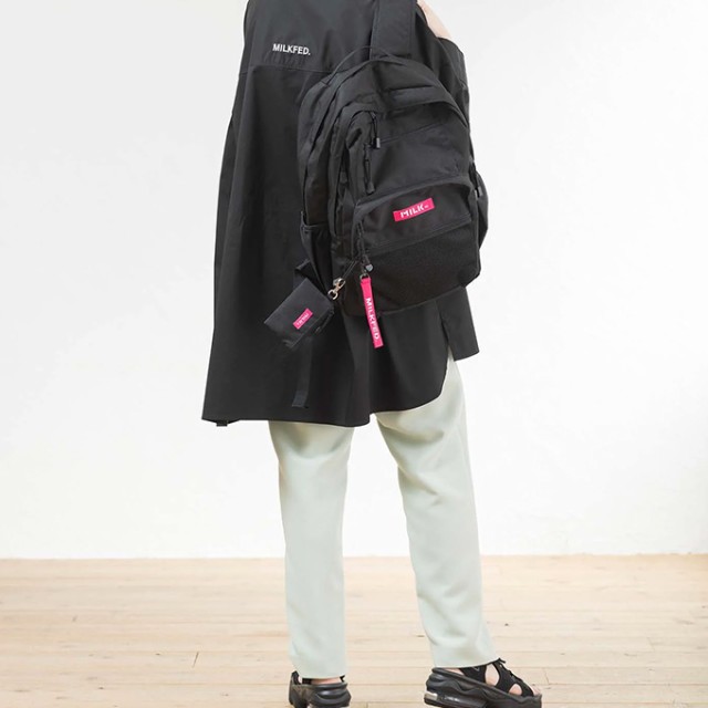 MILKFED. ミルクフェド 」 W ZIP BACKPACK MILKFED. ダブルジップ