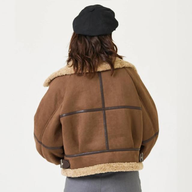 MILKFED. ミルクフェド 」 FAUX MOUTON JACKET MILKFED. フェイク