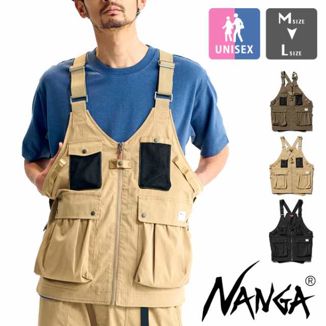 NANGA ナンガ 」 TAKIBI RIPSTOP FIELD VEST タキビリップストップ