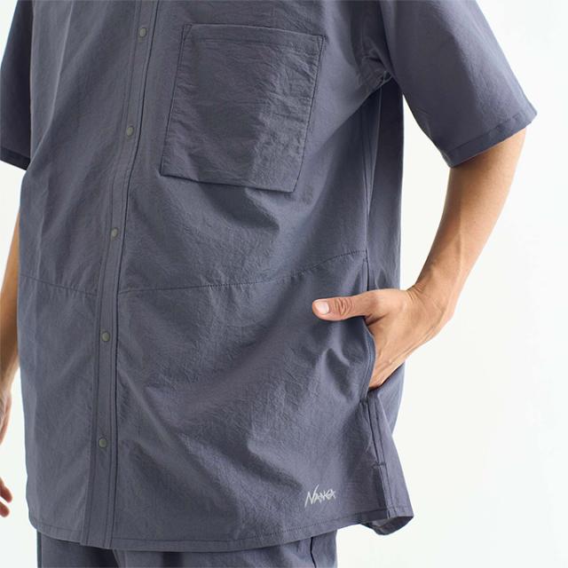 NANGA ナンガ 」 AIR CLOTH COMFY S/S SHIRT エアクロス