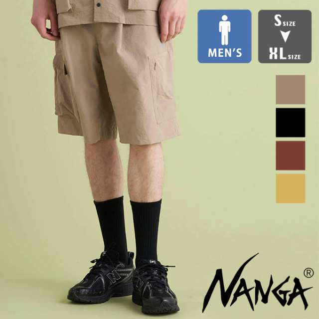 「 NANGA ナンガ 」 DOT AIR UTILITY PK CARGO SHORTS ドットエア ユーティリティーポケット カーゴショーツ NW2411-1H202-A / NANGA ナ