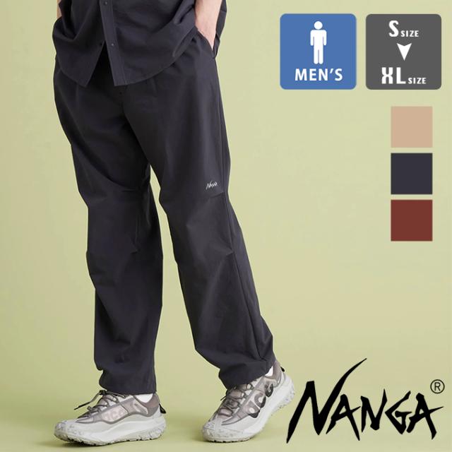 「 NANGA ナンガ 」 DOT AIR COMFY PANTS ドットエア コンフィー パンツ NW2411-1I902-A / NANGA パンツ ロングパンツ ドットエア 機能素材 吸汗 速乾 ワンタック カジュアル メンズ 2024SUMMERの通販は 10,439円