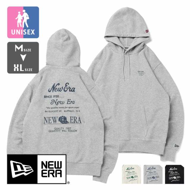 「 NEW ERA ニューエラ 」 Archive Logo アーカイブ ロゴ スウェット プルオーバー フーディー 137552 / パーカ  トレーナー 長袖 裏毛 メ｜au PAY マーケット