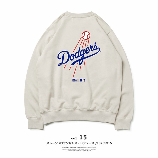 NEW ERA ニューエラ 」 MLB Apparel MLB ロゴ クルーネック スウェット