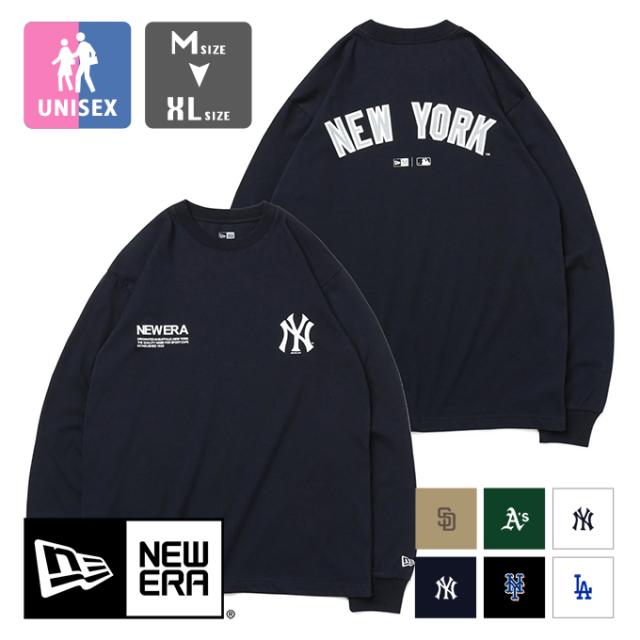 「 NEW ERA ニューエラ 」 MLB Apparel MLB ロゴ L/S Tシャツ 137554 / 長袖 ロンT クルーネック メンズ レディース 13755413 13755418 13755419 13755420 13755421 13755422の通販は 6,380円