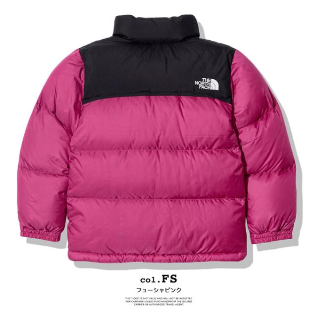 THE NORTH FACE キッズ ヌプシ ジャケット ピンク120cm