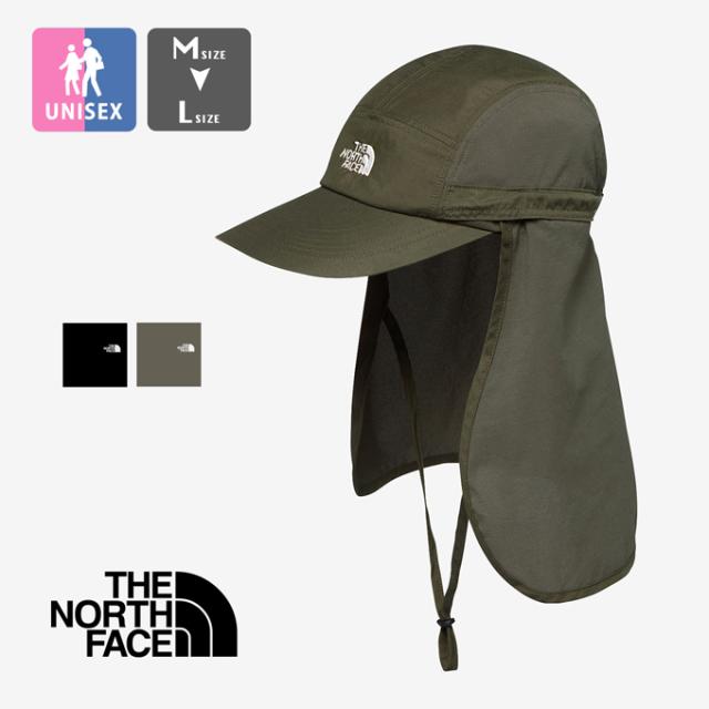 「 THE NORTH FACE ザ・ノース・フェイス 」 Sunshield Cap サンシールド キャップ NN02505 / 帽子 ジェットキャップ 5パネルキャップ ナイロン あご紐 紫外線カット UVカット UPF15-30 日焼け対策 アウトドア フェス キャンプ メンズ レディース ユニセックス