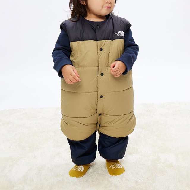 「 THE NORTH FACE ザ ノースフェイス 」 Baby Insulated Sleeper ベビー インサレイテッド スリーパー  NNB72310 / 中わた ベスト 2WAY