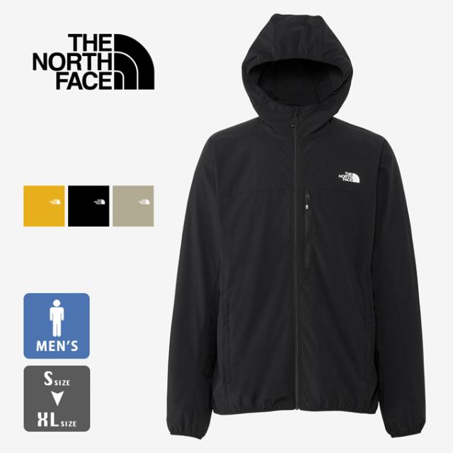 「 THE NORTH FACE ザ・ノース・フェイス 」 Mountain Softshell Hoodie マウンテン ソフトシェル フーディ NP22401 / シェルジャケット ジップパーカ ナイロンパーカ ウインドブレーカー ジップアップ フルジップ ストレッチ 撥水 メンズ