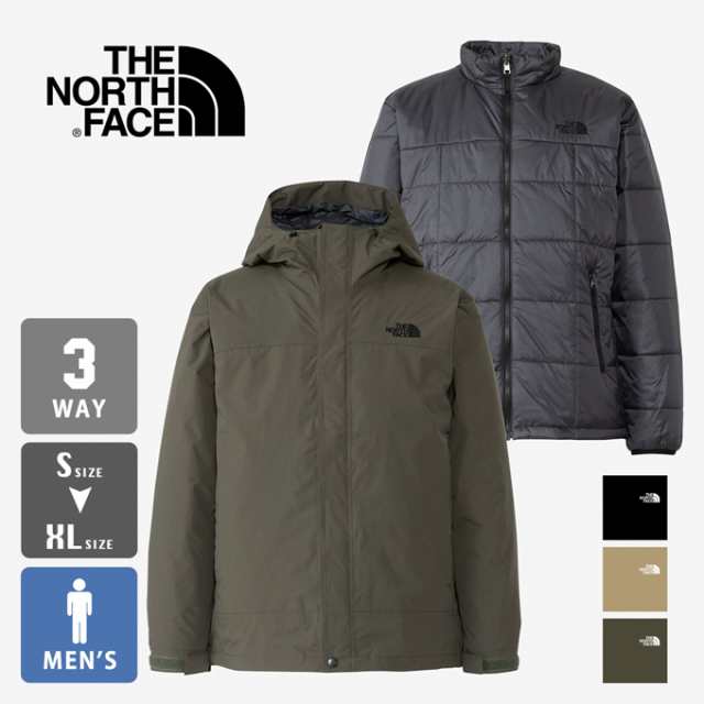 「 THE NORTH FACE ザ・ノース・フェイス 」 Cassius Triclimate Jacket カシウス トリクライメイト ジャケット NP62035 / 3WAY 2WAY 2枚