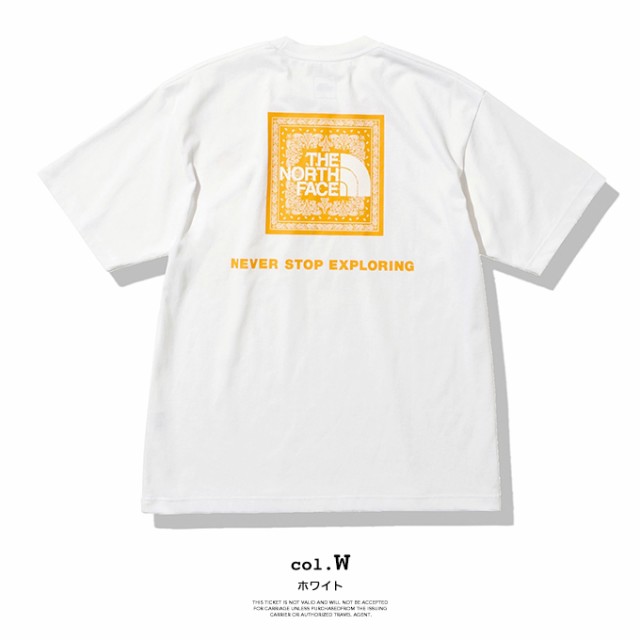 S/S THE NORTH FACE ノースフェイス バンダナ柄 Tシャツ