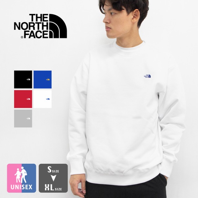 「 THE NORTH FACE ザ・ノース・フェイス 」 Small Logo Heather Sweat Crew スモールロゴ ヘザー スウェット クルー NT62337 / トレーナ