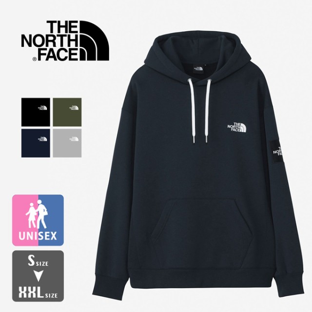 「 THE NORTH FACE ザ・ノース・フェイス 」 Square Logo Hoodie スクエア ロゴ フーディ NT62338 / パーカ スウェット トレーナー プル