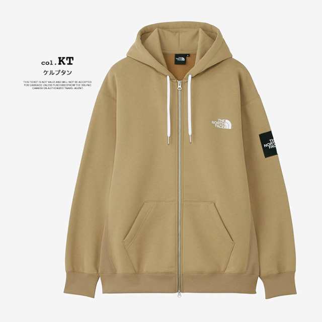 THE NORTH FACE ザ ノースフェイス 」 Square Logo Full Zip スクエア