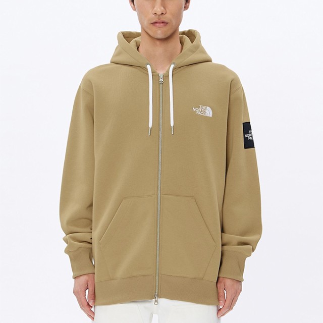 THE NORTH FACE ザ ノースフェイス 」 Square Logo Full Zip スクエア