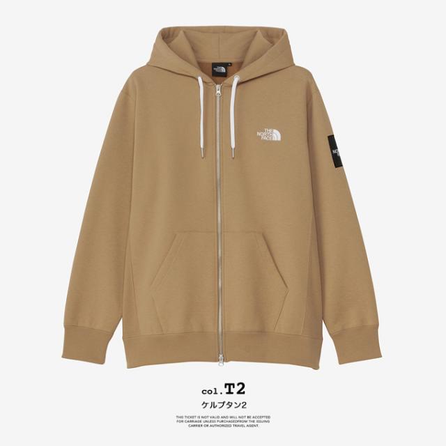 THE NORTH FACE ザ・ノース・フェイス 」 Square Logo Full Zip