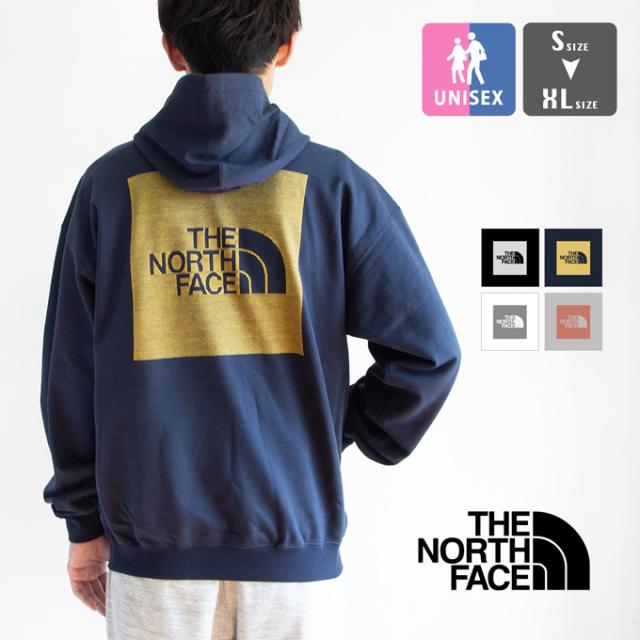 「 THE NORTH FACE ザ・ノース・フェイス 」 Jacquard Back Square Logo Hoodie ジャカード バック スクエアロゴ フーディー NT62437 / パーカ プルオーバー トレーナー スエット 長袖 バックプリント 裏起毛 メンズ レディース ユニセックス