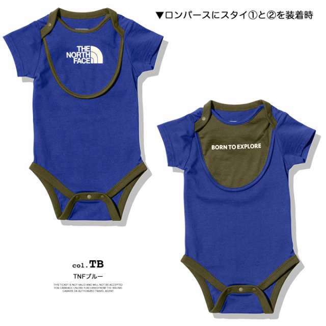 THE NORTH FACE ノースフェイス ショートスリーブロンパース
